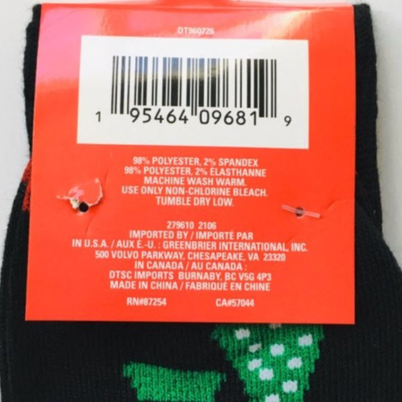 Mens Santa Snowman Christmas Socks - Picture 5 of 5